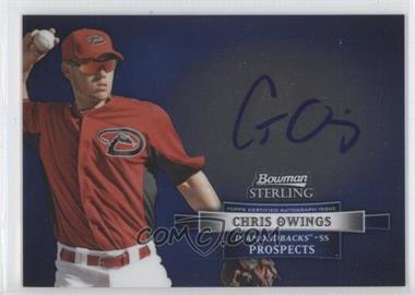 2012 Bowman Sterling - Prospect Autographs #BSAP-CO - Chris Owings