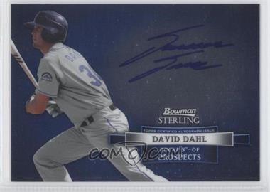 2012 Bowman Sterling - Prospect Autographs #BSAP-DD - David Dahl