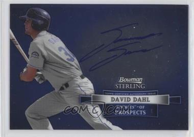 2012 Bowman Sterling - Prospect Autographs #BSAP-DD - David Dahl