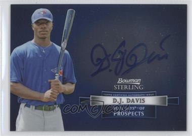 2012 Bowman Sterling - Prospect Autographs #BSAP-DDA - D.J. Davis