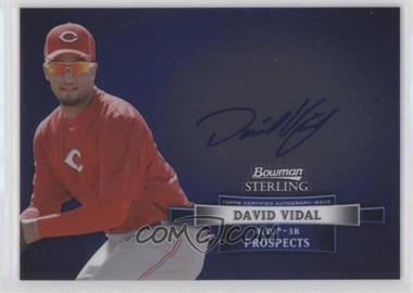 2012 Bowman Sterling - Prospect Autographs #BSAP-DV - David Vidal