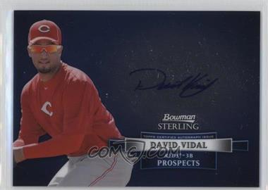 2012 Bowman Sterling - Prospect Autographs #BSAP-DV - David Vidal