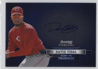 2012 Bowman Sterling - Prospect Autographs #BSAP-DV - David Vidal