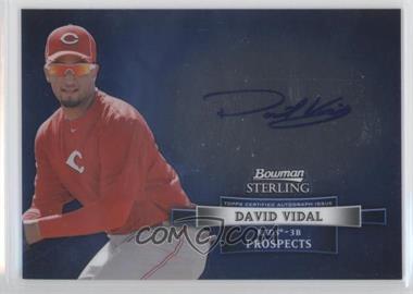 2012 Bowman Sterling - Prospect Autographs #BSAP-DV - David Vidal