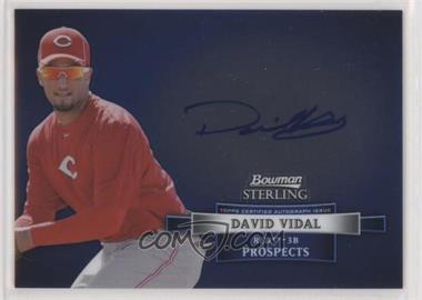 2012 Bowman Sterling - Prospect Autographs #BSAP-DV - David Vidal