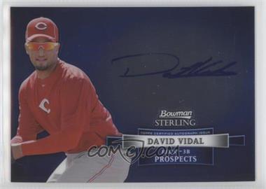 2012 Bowman Sterling - Prospect Autographs #BSAP-DV - David Vidal