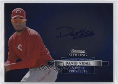 2012 Bowman Sterling - Prospect Autographs #BSAP-DV - David Vidal