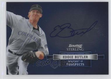 2012 Bowman Sterling - Prospect Autographs #BSAP-EB - Eddie Butler