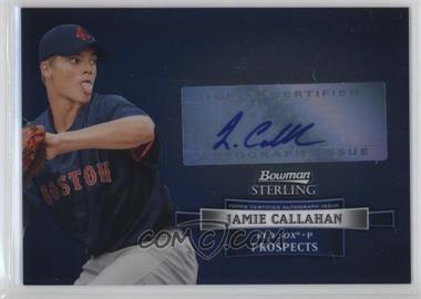 2012 Bowman Sterling - Prospect Autographs #BSAP-JC - Jamie Callahan