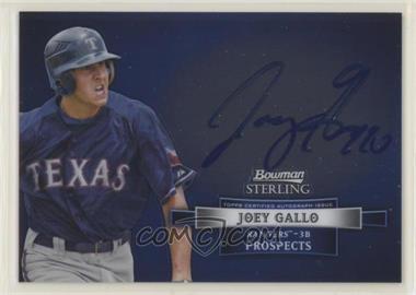 2012 Bowman Sterling - Prospect Autographs #BSAP-JGA - Joey Gallo