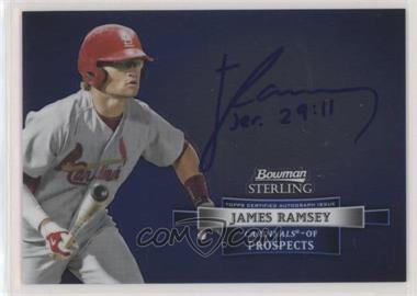 2012 Bowman Sterling - Prospect Autographs #BSAP-JR - James Ramsey