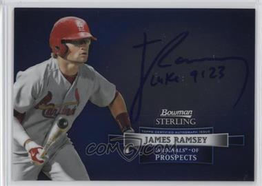 2012 Bowman Sterling - Prospect Autographs #BSAP-JR - James Ramsey