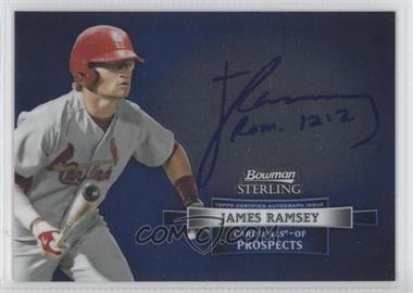 2012 Bowman Sterling - Prospect Autographs #BSAP-JR - James Ramsey