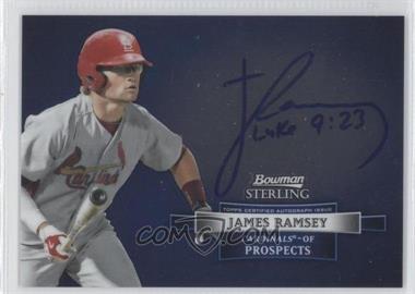 2012 Bowman Sterling - Prospect Autographs #BSAP-JR - James Ramsey