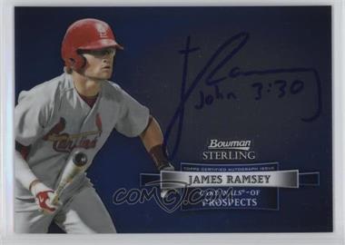 2012 Bowman Sterling - Prospect Autographs #BSAP-JR - James Ramsey