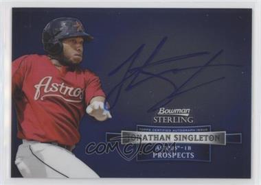 2012 Bowman Sterling - Prospect Autographs #BSAP-JS - Jonathan Singleton