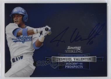 2012 Bowman Sterling - Prospect Autographs #BSAP-JV - Jesmuel Valentin