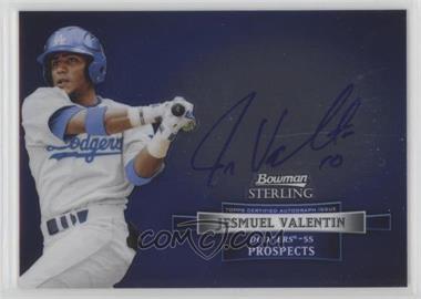 2012 Bowman Sterling - Prospect Autographs #BSAP-JV - Jesmuel Valentin