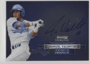 2012 Bowman Sterling - Prospect Autographs #BSAP-JV - Jesmuel Valentin