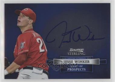 2012 Bowman Sterling - Prospect Autographs #BSAP-JWI - Jesse Winker