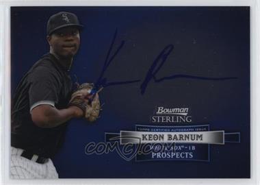 2012 Bowman Sterling - Prospect Autographs #BSAP-KB - Keon Barnum