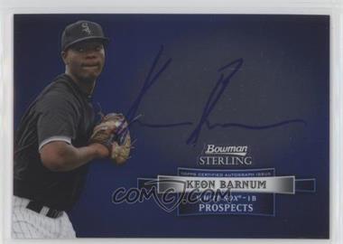 2012 Bowman Sterling - Prospect Autographs #BSAP-KB - Keon Barnum