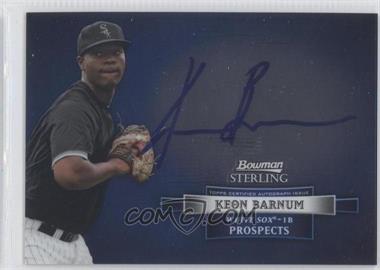 2012 Bowman Sterling - Prospect Autographs #BSAP-KB - Keon Barnum