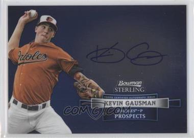 2012 Bowman Sterling - Prospect Autographs #BSAP-KG - Kevin Gausman