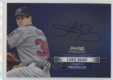 2012 Bowman Sterling - Prospect Autographs #BSAP-LBA - Luke Bard