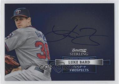 2012 Bowman Sterling - Prospect Autographs #BSAP-LBA - Luke Bard