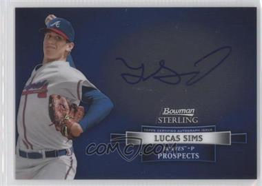 2012 Bowman Sterling - Prospect Autographs #BSAP-LS - Lucas Sims