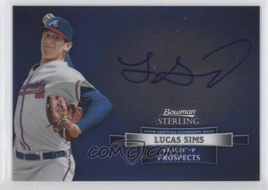 2012 Bowman Sterling - Prospect Autographs #BSAP-LS - Lucas Sims