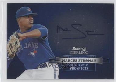 2012 Bowman Sterling - Prospect Autographs #BSAP-MS - Marcus Stroman
