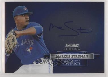 2012 Bowman Sterling - Prospect Autographs #BSAP-MS - Marcus Stroman