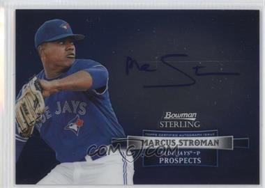 2012 Bowman Sterling - Prospect Autographs #BSAP-MS - Marcus Stroman