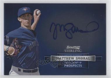 2012 Bowman Sterling - Prospect Autographs #BSAP-MSM - Matthew Smoral