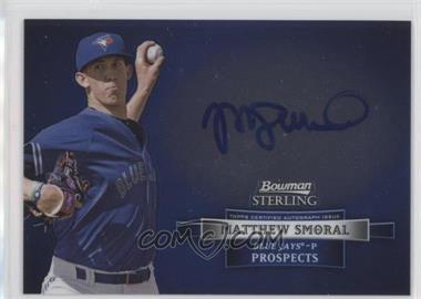 2012 Bowman Sterling - Prospect Autographs #BSAP-MSM - Matthew Smoral