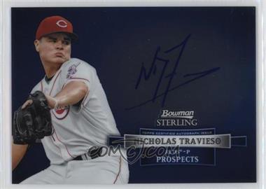 2012 Bowman Sterling - Prospect Autographs #BSAP-NT - Nick Travieso [EX to NM]