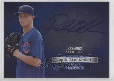 2012 Bowman Sterling - Prospect Autographs #BSAP-PB - Paul Blackburn
