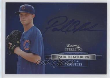 2012 Bowman Sterling - Prospect Autographs #BSAP-PB - Paul Blackburn