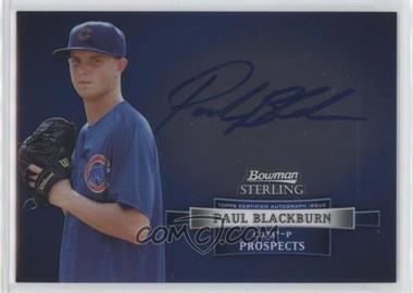 2012 Bowman Sterling - Prospect Autographs #BSAP-PB - Paul Blackburn