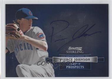 2012 Bowman Sterling - Prospect Autographs #BSAP-PJ - Pierce Johnson