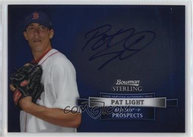 2012 Bowman Sterling - Prospect Autographs #BSAP-PL - Pat Light