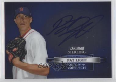2012 Bowman Sterling - Prospect Autographs #BSAP-PL - Pat Light
