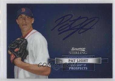 2012 Bowman Sterling - Prospect Autographs #BSAP-PL - Pat Light