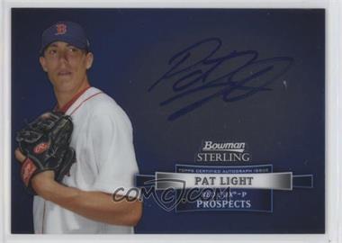 2012 Bowman Sterling - Prospect Autographs #BSAP-PL - Pat Light