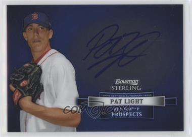 2012 Bowman Sterling - Prospect Autographs #BSAP-PL - Pat Light