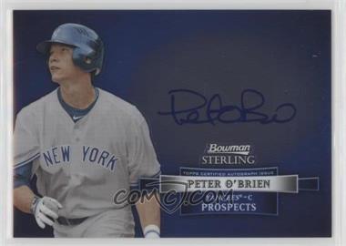 2012 Bowman Sterling - Prospect Autographs #BSAP-PO - Peter O'Brien