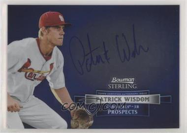 2012 Bowman Sterling - Prospect Autographs #BSAP-PW - Patrick Wisdom [EX to NM]