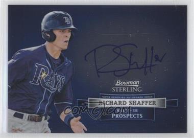 2012 Bowman Sterling - Prospect Autographs #BSAP-RS - Richard Shaffer